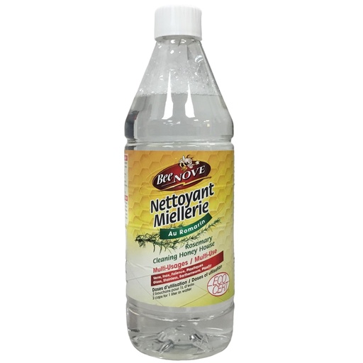[35302  110NETMIEL1_10] Nettoyant multi-usages pour miellerie au romarin - 1 litre