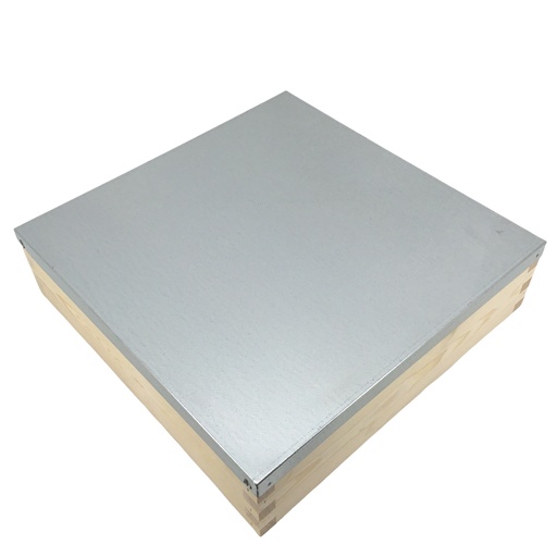 [10335] Toit plat VOIRNOT bois et tôle galvanisée