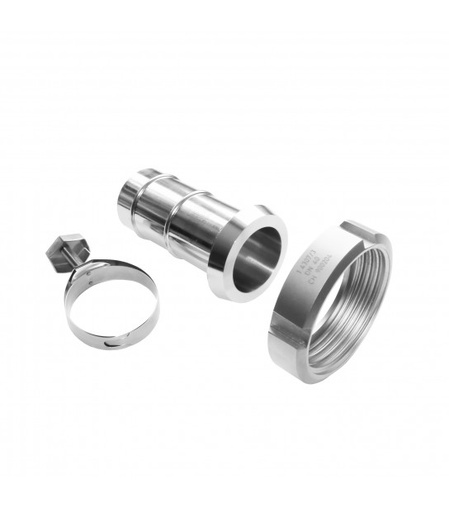 [30401100] Embout tuyau cannelé DN40