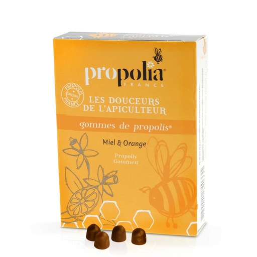 [GPORANPRE] Propolia - Gommes Propolis Miel Orange