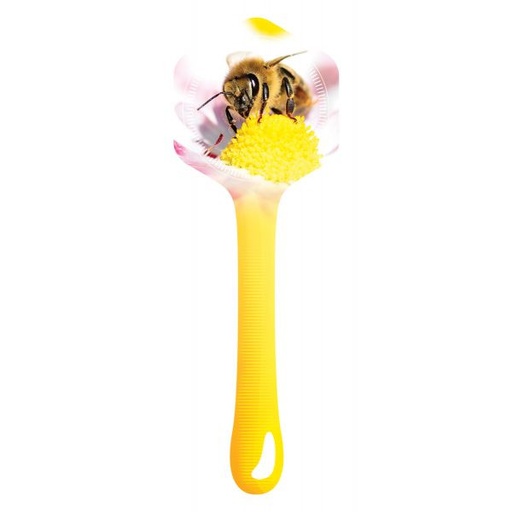 [BA303] Bande de garantie hexagonale - "Abeille butineuse"