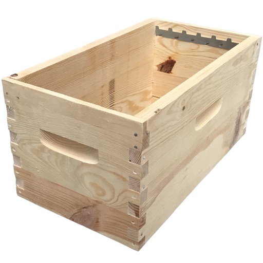 [CBR120T/LG/BEE] Corps de ruchette LANGSTROTH-Dadant à tenons