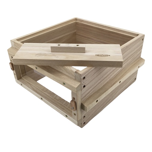 [2490] Corps de ruche Warré vitré Premium