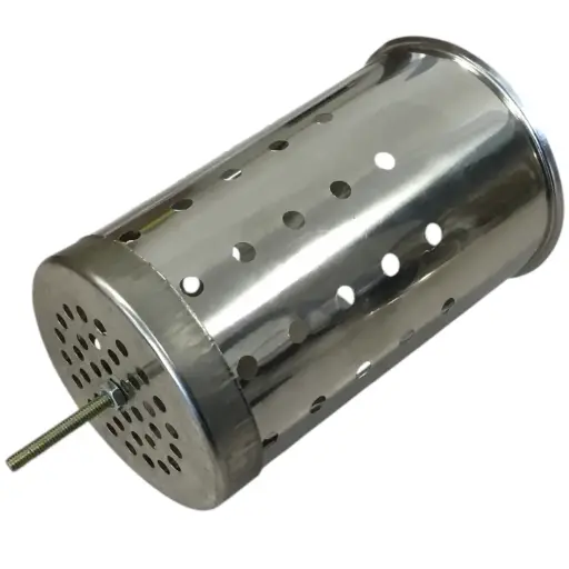 [SD05] Pot en inox pour enfumoir Ø 8 cm - 1 pied fileté