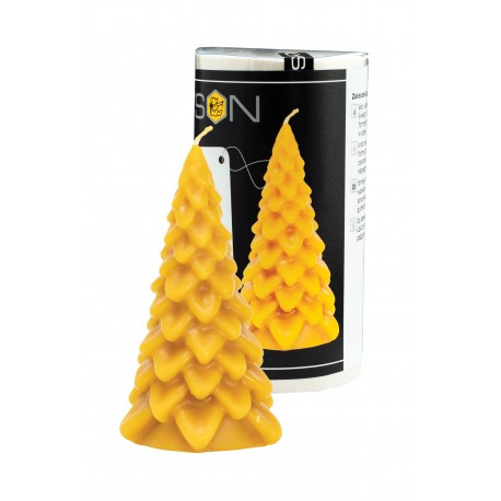 [FS495] Moule à cire pour bougie - "ARBRE DE NOEL LISSE"