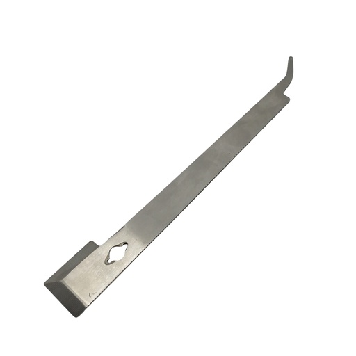 [HT05] Lève-cadre à crochet grattoir en inox