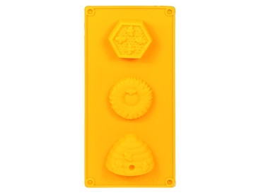 [833612-STP] Moule en silicone pour gâteau, chocolat ou savon - 3 FORMES DIFFERENTES