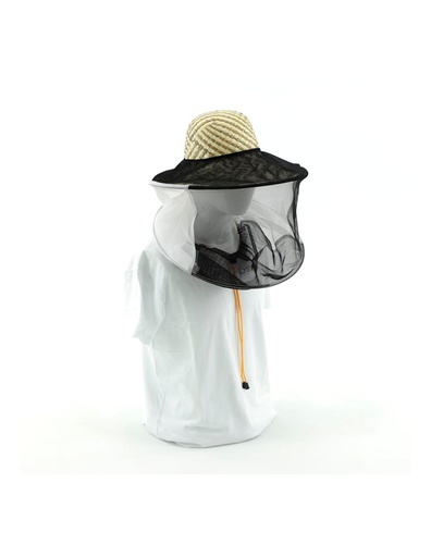 [6026] Voile d'apiculteur pour chapeau colonial