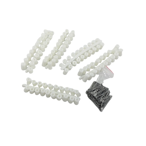 [32201] Clous  d'espacement en plastique - 10 mm
