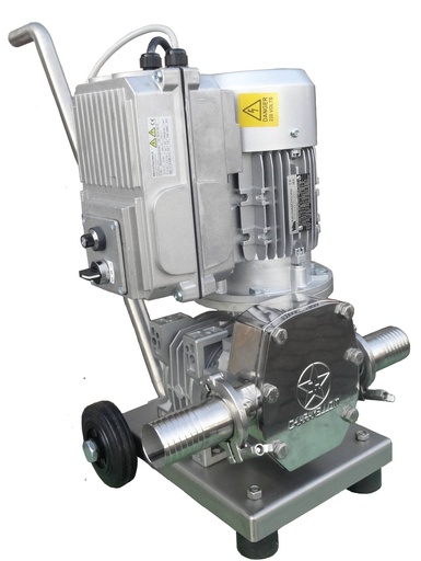 [ML100] Pompe à miel professionnelle en inox - Monolobi 100