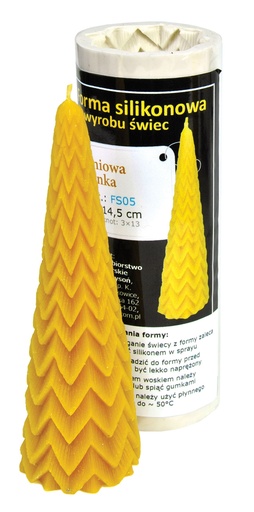 [FS05] Moule à cire pour bougie - "SAPIN DE NOEL FEE"