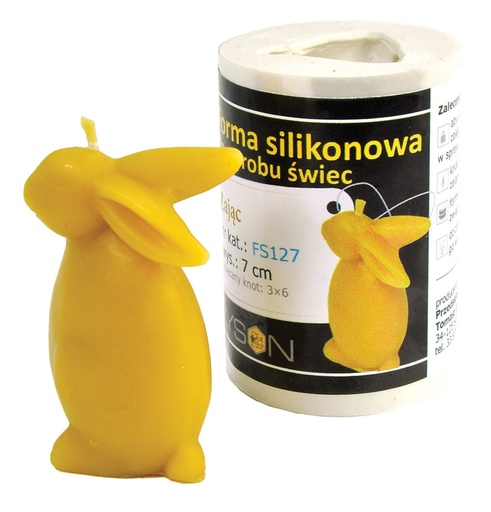 [FS127] Moule à cire pour bougie - "LAPIN"