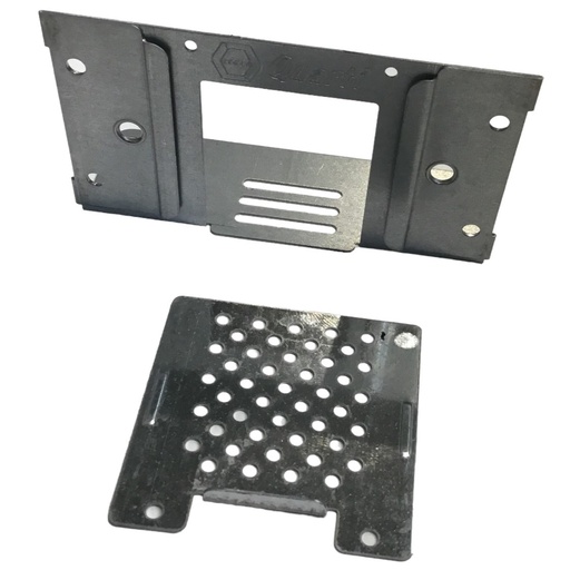 [P35] Porte en acier galvanisé pour ruchette en polystyrène Quarti