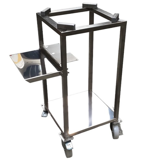 [5900203-SM+5097056] Support pour mélangeur CFM Fritz 100kg sur roulettes