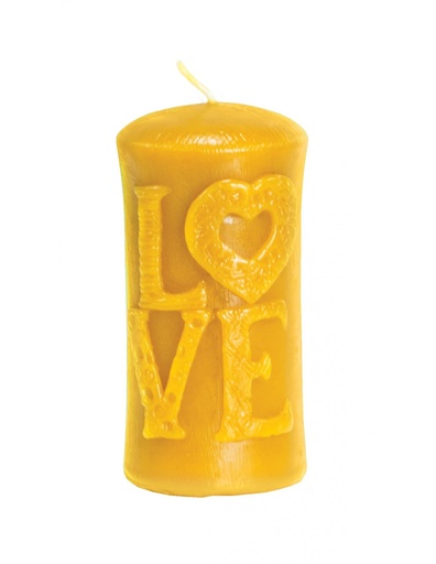 [FS441] Moule à cire pour bougie - "LOVE"