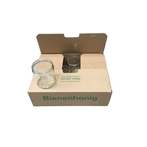 [60195NU] Pots WECK 500gr TO 80 - 12 pots en boite de carton