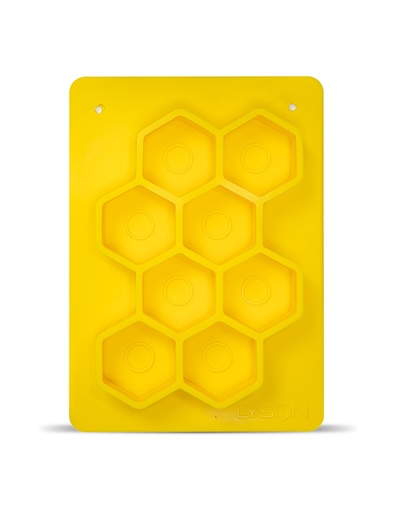[FM021] Moule pour bougies chauffe-plats HEXAGONALES