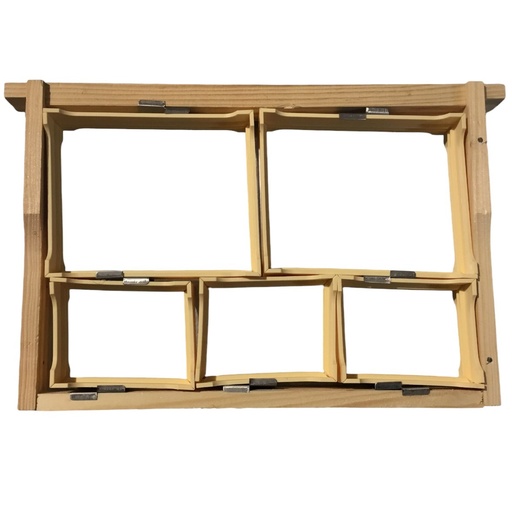 [10503+SGM+SPM+3047] Kit pour produire du miel en sections en ruche Warré