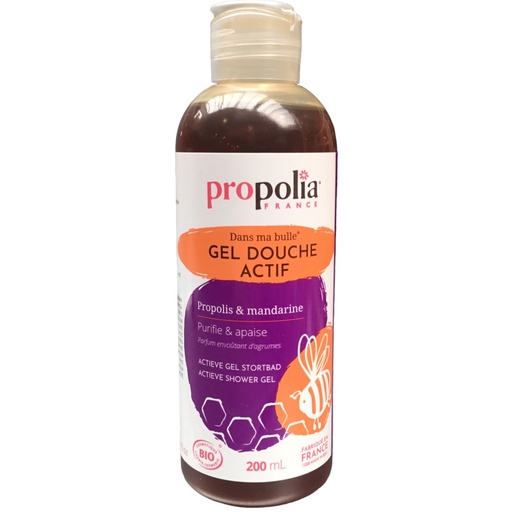 [GELDOUCBIO] Propolia - Gel douche actif propolis mandarine
