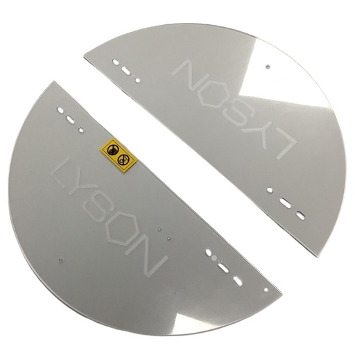 [44210040-44210041] Couvercles pour extracteur LYSON  Ø600mm