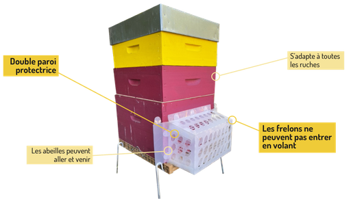 [PSH006 - STOP IT MAX] Muselière STOP-IT MAX contre les frelons asiatiques