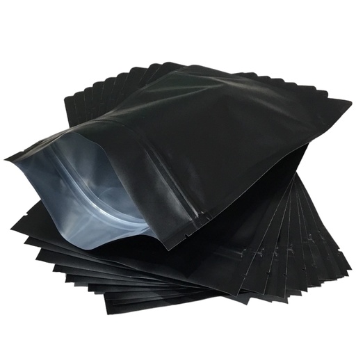 Sachet noir  d'emballage alimentaire - par 10