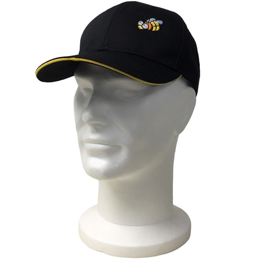 [Casquette NOIRE] Casquette Noire - Abeille Sympa