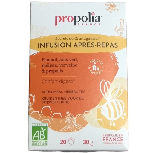 [INFUDIG] Propolia - Infusion après repas