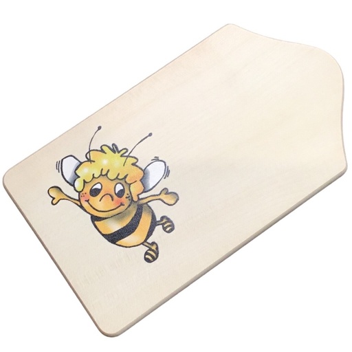 [81901] Planche à tartiner en érable avec abeille