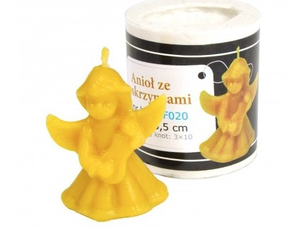 [F020] Moule à cire pour bougie - "ANGE VIOLONISTE"