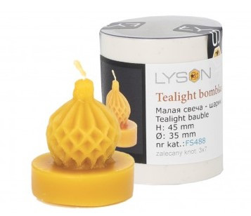 [FS488] Moule à cire pour bougie - "PETITE BOULE DE NOEL"