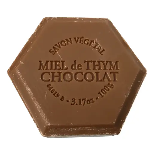 [FR10] Savon CHOCOLAT & CANNELLE - Miel de Thym 