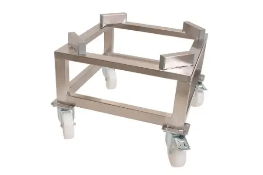 [5097066] Support CFM pour maturateur/mélangeur Fritz 100 Kg  avec roulettes pivotantes 