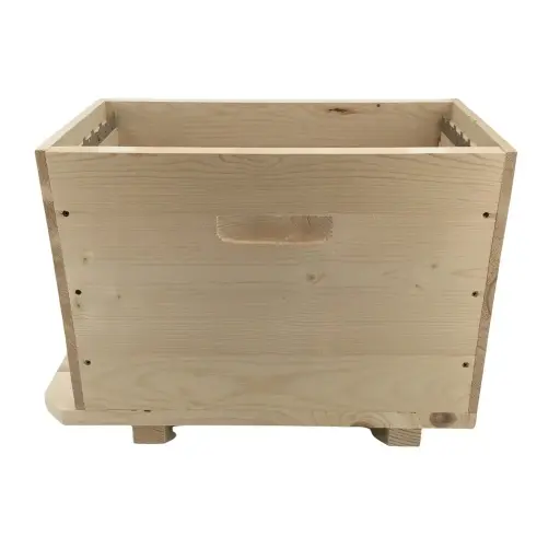 [SCR511F PAL48] PALETTE de 48 corps de ruchette Dadant 6 cadres avec fond fixe