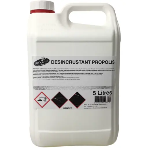 [110DPROP05] Désincrustant PROPOLIS 5L – Spécial apiculture