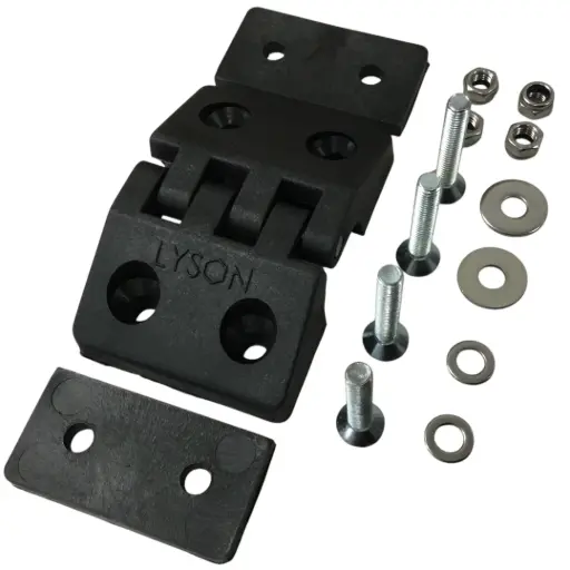 [43110207] Charnière pour extracteur Lyson avec kit de fixation