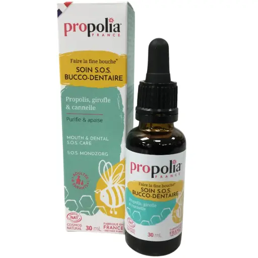 [SOLPROP] Propolia - Soin S.O.S. bucco-dentaire Propolis, Miel & Girofle 30 ml