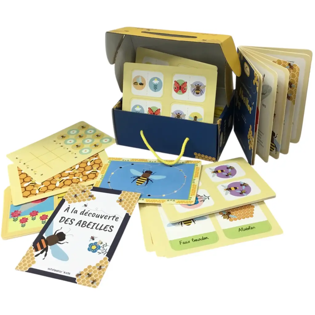 [9788832915785] Mallette de jeux éco-ludo – Découvrir le monde des abeilles en s’amusant