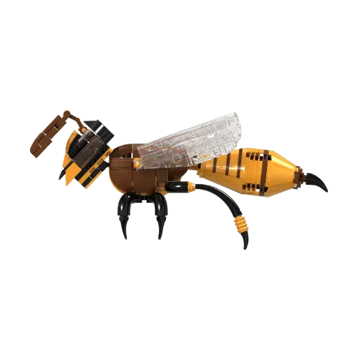 [API224] Jeu de construction "l'Abeille" - 203 pièces