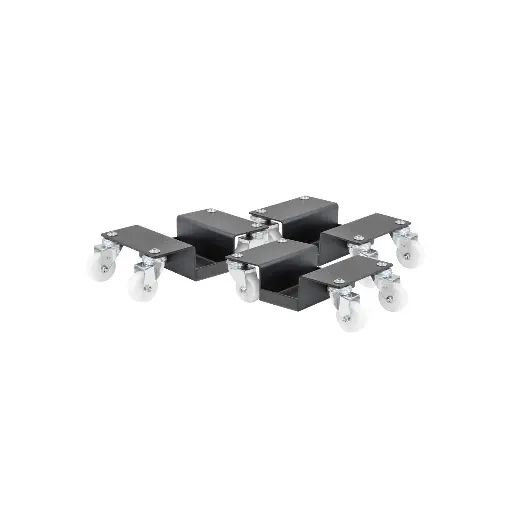 [W200001] Kit de support à roulettes pour extracteurs Lyson - (3 pièces)