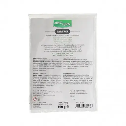 [003.020.5] Acide tartrique Vinoferm tartrol 100 g