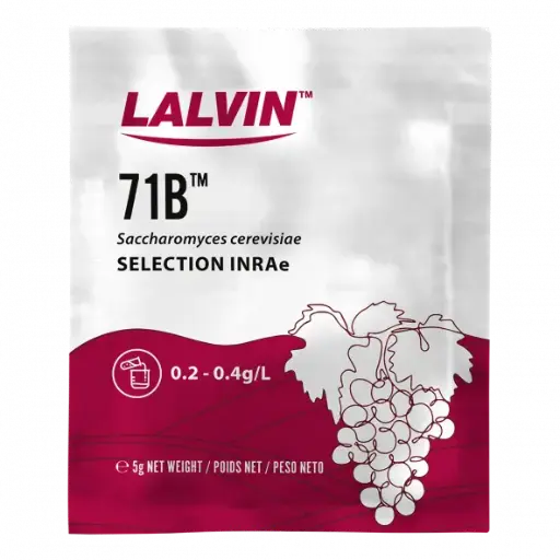 [001.521.4] Levure sèche 718 Lalvin-5 g