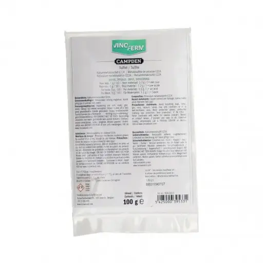 [004.010.5] Sulfite de potasse Vinoferm campden