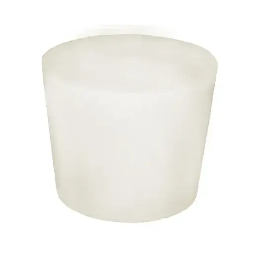 [011.212.8] Bouchon en silicone 36/44 mm - sans trou 