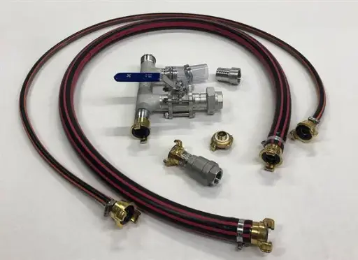 Accessoires pour système de refroidissement WATERCOOLING sur mélangeur double paroi CMF Fritz  